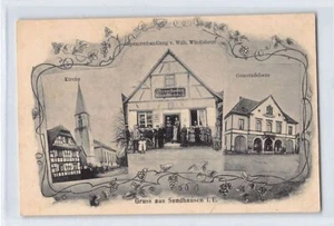 France - SUNDHOUSE - Eglise - Magasin Wilh. Windisheim - Ed. Kunstphotogr. Ansta - Bild 1 von 2