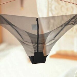 Mutandine sexy trasparenti perizoma tanga Biancheria intima lingerie invisibile