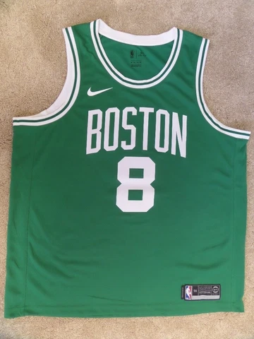 Boston Celtics Jersey, Kemba Walker, Nike 2XL Green Cover