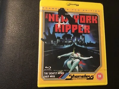 THE NEW YORK RIPPER UK Reg Free BLU RAY-NEW & SEALED  Lucio Fulci Cult slasher - Image 1 of 3