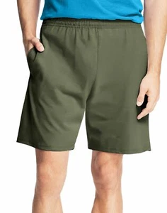 Hanes Mens Jersey Cotton Shorts - Picture 1 of 6