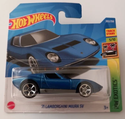 ´71 LAMBORGHINI MIURA SV Hot Wheels 2022 HW Exotics 5/10 HCX02-R521 Mattel New - Imagen 1 de 4