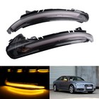 Dynamic LED Wing Mirror Side Indicator Turn Signal Light For Audi A6 C7 S6 RS6