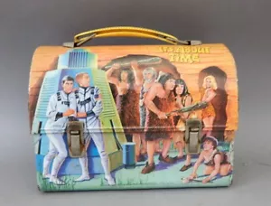 RAR Vintage Aladdin 1967 Its About Time Kuppel Metall Brotdose - Bild 1 von 7