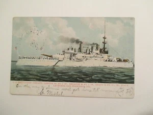 Ship Postcard US Battleship Oregon 1907 - Picture 1 of 2