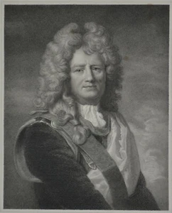 Original 1837 Antique Engraving Print Sebastien Le Prestre De Vauban Knight - Picture 1 of 3