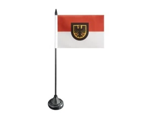 Tischflagge Deutschland Stadt Dortmund Dortmunder Tischfahne 10x15cm - Bild 1 von 1