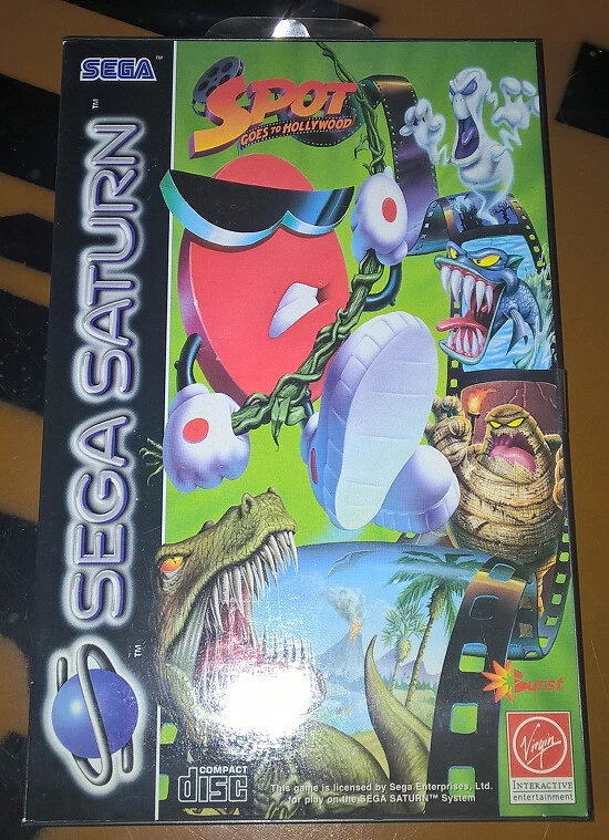 ## Spot goes to Hollywood - SEGA SATURN Spiel - NEUWARE / NEW / SEALED ## - Bild 1 von 1
