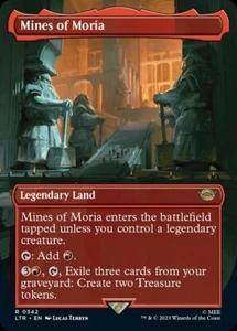 1x - Mines of Moria - (randlos) - Universe Beyond: Herr der Ringe - NM MTG - Bild 1 von 1
