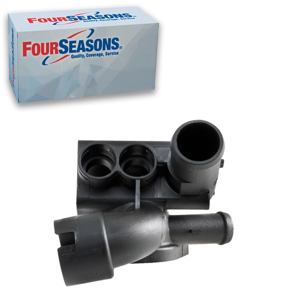 Carcasa termostato refrigerante motor 4 estaciones para Audi A3 Quattro 2006-2009 Foto 1 de 4