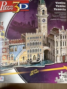 Puzzle 3d Venice NUEVO EN CAJA SELLADA 780 piezas Milton Bradley - Imagen 1 de 7