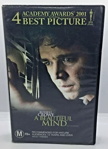A Beautiful Mind VHS TAPE M15+, 2002 Ex-Rental - Picture 1 of 3