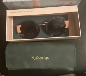 WOODYS HEIDI Sonnenbrille HEIDI03 CR39 Gläser UVA/UVB-Schutz grün/roségold neu im Karton - Bild 1 von 1