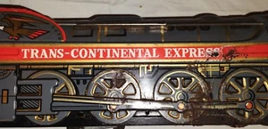 Trans Continental Express 6601 Trademark Modern Toys Made in Japan- Tin - Picture 1 of 6
