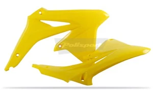 Cuchillas de radiador SUZUKI RMZ 450 2008 - 2017 amarillo Polisport motocross - Imagen 1 de 1