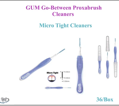 Dental GUM Go-Between Proxabrush Cleaners Micro Tight Cleaners, 36/Box, 1312PQB - Image 1 of 4