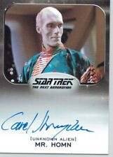 Star Trek Inflexions auto card Aliens Carel Struycken