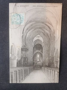 CPA 76 ETRETAT - Intérieur de l'Eglise - Imagen 1 de 2