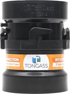 Adaptador de montaje de manguera de alcantarillado Tongass (paquete combinado) para PVC, conexión de alcantarillado RV y - Imagen 1 de 12