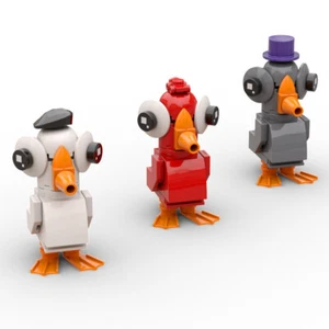 ZITIANYOUBUILD 6-in-1 Mini Duck Model 202 from Social Reasoning Game Build Moc - Picture 1 of 11