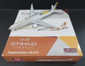 Phoenix Models Etihad Airways Boeing B777-300ER. A6-ETA. Escala 1:400. Nuevo - Imagen 1 de 9
