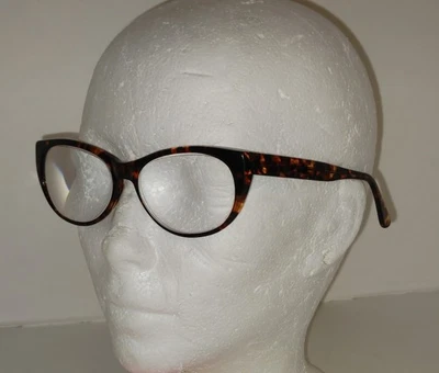 Óculos Elizabeth Arden armação de óculos marrom tartaruga gato - Imagem 1 de 4