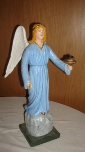 alter Engel Holz geschnitzt 1947  Erzgebirge - Bild 1 von 7