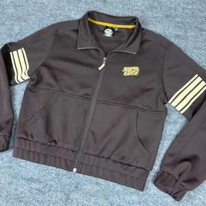 Santa Cruz Trainingsjacke Full Zip Damen XS braun gold gestreift Y2K Streetwear - Bild 1 von 7