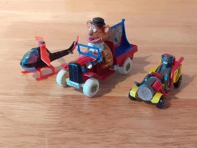 3 Corgi Vintage Cars Muppet Show Fozzie Bear’s Truck, Tom's Go Kart & Diecast  - Image 1 of 4