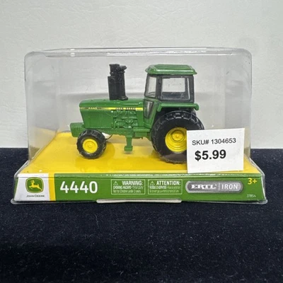 1/62 Scale John Deere 4440 Farm Tractor Diecast Model Ertl Iron LP68584 - Image 1 of 4
