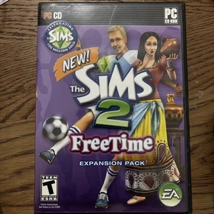 The Sims 2 FreeTime Expansion 2008 DVD-Rom PC Game Electronic Arts - Picture 1 of 3