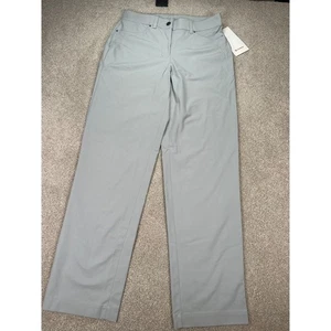 Lululemon Commission Mens Pant Straight Leg Grey Size 29 NWT - Picture 1 of 10