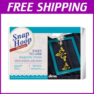 Snap Hoop Monster: Easy Adjustments for Machine Embroidery - Image 1 of 4