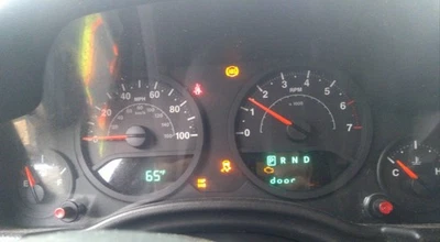 Jeep Wrangler 2008 equipo original velocímetro calibre grupo 108 k millas Foto 1 de 4