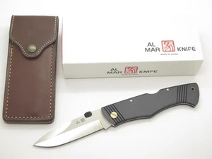 Vintage Al Mar Sere Passport Seki Japan Lockback Folding Hunter Knife - Picture 1 of 6
