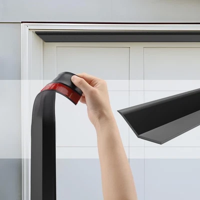 Vedação de porta de garagem superior e lateral - 36 pés porta de garagem lateral decapagem climática mar... - Imagem 1 de 4