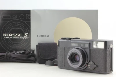 【TOP MINT IN BOX 】Fuji Fujifilm KLASSE S Black 35mm Film Camera From JAPAN - Image 1 of 4