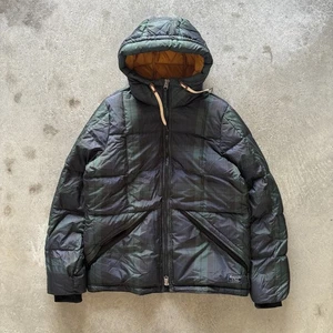 Vintage 90s Abercrombie and Fitch Down Feather Plaid Puffer Jacket - Medium - Bild 1 von 5