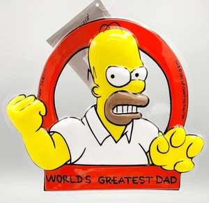 Original Simpsons Vintage Wand Bilder Zum Sammeln 3D Poster 90er Jahre Neuwertig - Bild 1 von 3