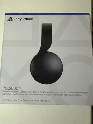 Cuffie Stereo Sony wireless con microfono PULSE 3D™ BLACK per PS5 Play Station 5 - Immagine 1 di 3