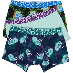 Bonds 12 Pairs Boys Trunks Underwear Dinosaur Print 8Vi - Picture 1 of 3