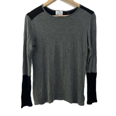 Auténtico suéter para mujer LANVIN en Bleu - gris negro Foto 1 de 4