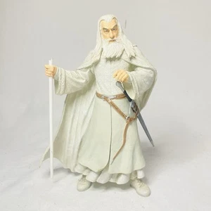 The Lord of the Rings The Two Towers Gandalf the White Figure ToyBiz 2002 7.5” - Picture 1 of 6