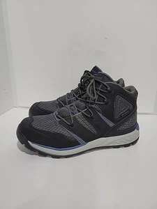 PROPET MOR022S GRAY LEATHER WATERPROOF HIKING WORK ANKLE MENS 12(5E) BOOTS - Picture 1 of 5