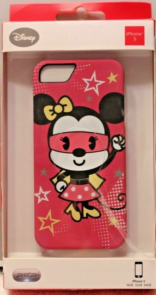 Minnie Mouse Superhero Protective Cover Case for iPhone 5 by PDP *New,Sealed* - Image 1 of 1