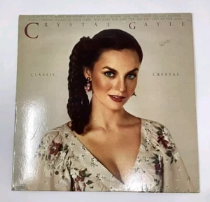Crystal Gayle ~ Classic Crystal 1979 ~ VG ~ Vintage Vinyl Record Album  - Picture 1 of 5