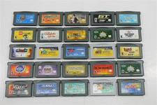 Lot of 25 Game Boy Advance Games - Lego Racers 2, Jungle Book, That's So Raven