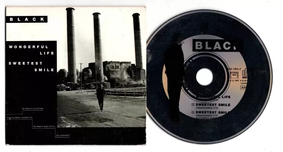 Black Maxi-CD WONDERFUL LIFE 1987 Cardsleeve A&M Records 392 294-2 picture disc - Bild 1 von 1