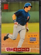1994 Topps Stadium Club 1st Day Issue Jim Edmonds #603