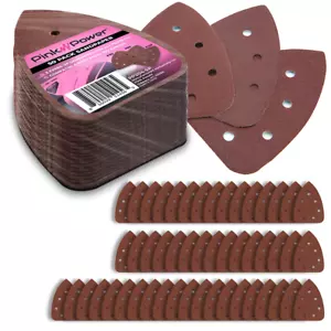 Sandpaper for 20V PP204 Sander – P60/80/120 Grit Sheets for Wood & Furniture - Picture 1 of 5